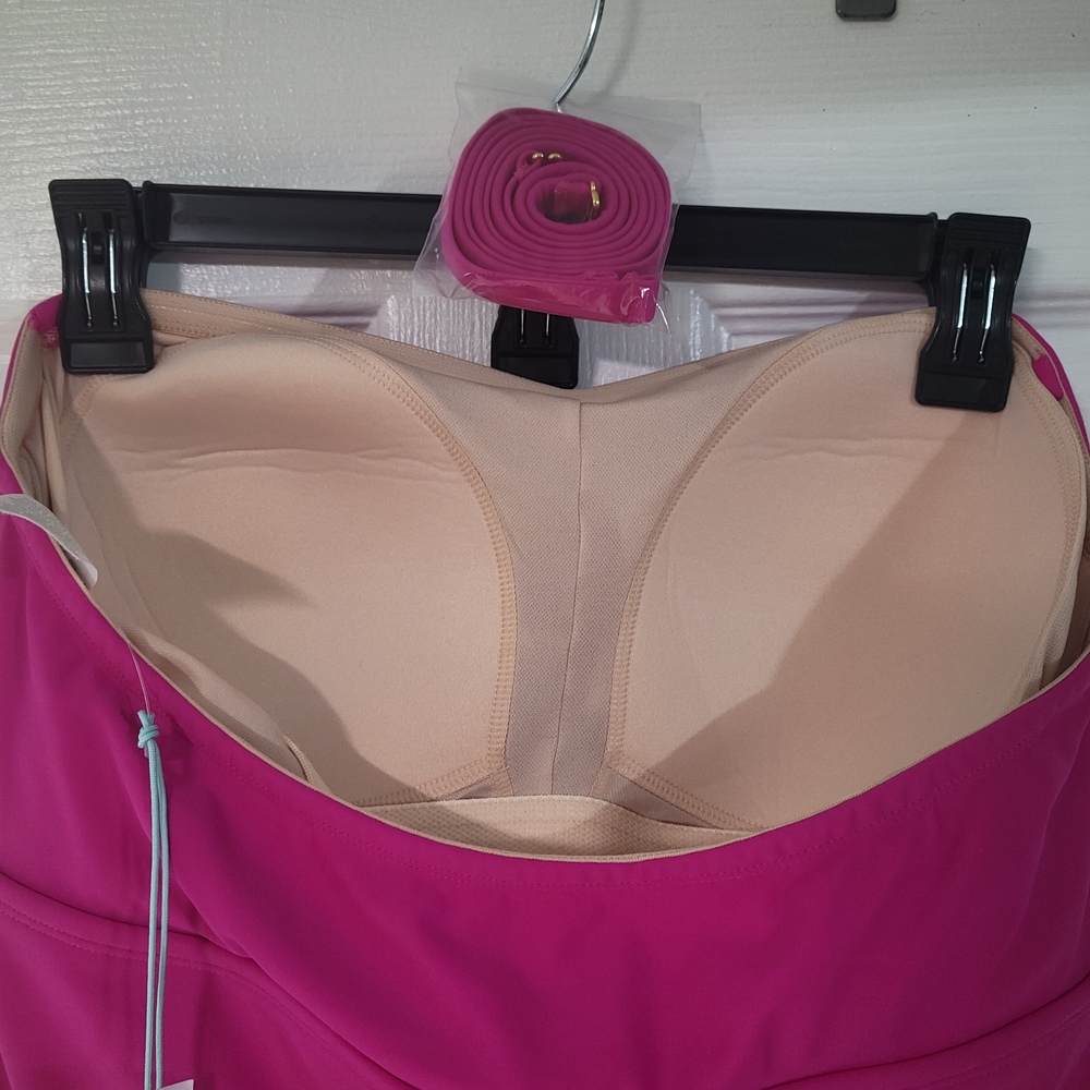 Kona Sol Pink One-Piece Swimsuit - Picture 4 of 7